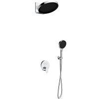 Душевая система AQUAme AQM8402CR Хром — фото 1, Душевые системы