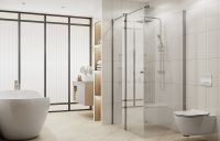 Товар: Душевой уголок Ambassador Nord 120х80 13011107 профиль Хром стекло прозрачное - фото 3 Душевой уголок Ambassador Nord 120х80 13011107 профиль Хром стекло прозрачное — фото 3, Душевые уголки