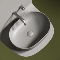 Товар: Раковина-чаша Ceramicanova Element 60 CN6047MH Антрацит матовый - фото 9 Раковина-чаша Ceramicanova Element 60 CN6047MH Антрацит матовый — фото 9, Раковины