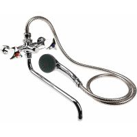 Смеситель для ванны Сантаком 276108с универсальный Хром — фото 1, Смеситель для ванны