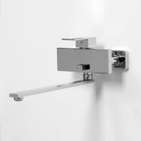 Alme 1502L Смеситель для ванны с длинным изливом — фото 7, Смеситель для ванны