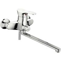 Смеситель для ванны Ledeme H01 2201L универсальный Хром — фото 1, Смеситель для ванны