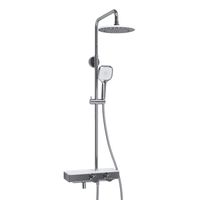 A113.067.065.CH Thermo Душевой комплект с термостатическим смесителем — фото 2, Душевые стойки