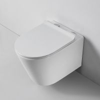 Товар: Унитаз Bond F03-10 подвесной Белый с сиденьем Микролифт - фото 9 Унитаз Bond F03-10 подвесной Белый с сиденьем Микролифт — фото 9, Подвесные унитазы