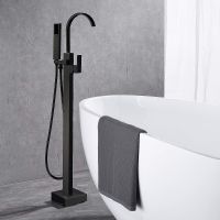 Смеситель для ванны Boch Mann Resia BM9191 Черный матовый — фото 2, Смесители напольные