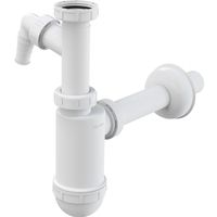 Сифон для раковины Alcaplast A430P Белый — фото 1, Кухонные мойки, фильтры и аксессуары . Сифоны