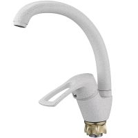 Смеситель для кухни G-Lauf 8G4-A181KW Белый — фото 1, Смесители для кухни