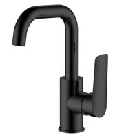 Смеситель "Lagos Black" д/рак, поворотный арт. LG26MB — фото 1, Смесители для раковины