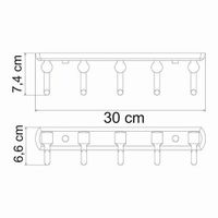 Товар: Oder K-3075 Кронштейн настенный - фото 4 Oder K-3075 Кронштейн настенный — фото 4, Комплектующие для туалета
