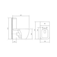 Товар: Унитаз-компакт напольный безободковый с бачком AQUATEK ЛИБРА AQ1263-00 665*360*810 мм, горизонтальны - фото 2 Унитаз-компакт напольный безободковый с бачком AQUATEK ЛИБРА AQ1263-00 665*360*810 мм, горизонтальны — фото 2, Унитазы