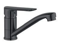 Смеситель "Lagos Black" д/кухни и раковины, излив 140мм, арт. LG15B — фото 1, Смесители для кухни