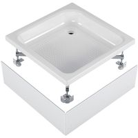 Акриловый поддон для душа Melodia della vita Square 80x80 MTYSQ8080H Белый — фото 5, Акриловые душевые поддоны