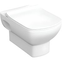 Комплект унитаза с инсталляцией Roca Dama Senso 893104680 с сиденьем Микролифт — фото 8, Унитазы