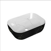 Раковина-чаша Point Вега 46 PN43711WB Черная Белая — фото 2, Раковины