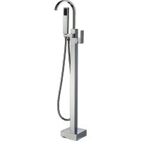 Смеситель для ванны Boch Mann Resia BM7775 / напольный / латунь / хром / однорычажный / с аэратором — фото 1, Смесители напольные