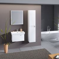 Зеркало TINY, 60 см, LED-подсветка — фото 3, Зеркала в ванную комнату