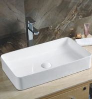 Раковина-чаша CeramaLux 60 9396 Белая — фото 2, Раковины накладные