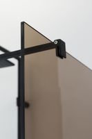 Душевая перегородка CEZARES LIBERTA-L-1-110-BR-NERO — фото 6, Душевые перегородки