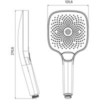 Товар: Ручной душ Iddis SpaHome SPA3FSBi18 Черный - фото 5 Ручной душ Iddis SpaHome SPA3FSBi18 Черный — фото 5, Лейки для душа
