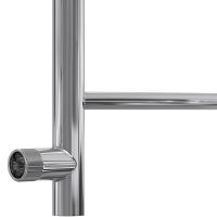 Водяной полотенцесушитель Point Афина PN04556 П4 500x600 с боковым подключением 500 Хром — фото 7, Водяные полотенцесушители