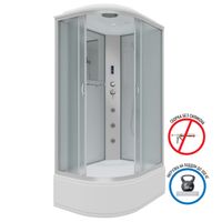 Душевая кабина Niagara Classic NG-2310-14RF (120х80х215) высокий поддон(40см),стекло матовое,4 места арт-23101424RF — фото 2, Душевые кабины