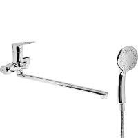 Смеситель для ванны Accoona H17 A7117  универсальный Хром — фото 1, Смеситель для ванны