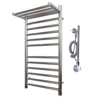 Товар: Полотенцесушитель электрический Point Аврора PN10148SPE П11 400x800 с полкой левый/правый, хром - фото 4 Полотенцесушитель электрический Point Аврора PN10148SPE П11 400x800 с полкой левый/правый, хром — фото 4, Электрические полотенцесушители