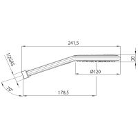 Ручной душ Bossini Agua B00172.030 Хром — фото 2, Лейки для душа