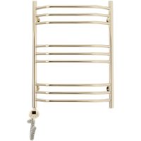 Электрический полотенцесушитель Domoterm Лаура П9 500x700EL Золото — фото 1, Электрические полотенцесушители