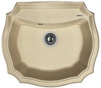 Florentina Мойка "Эмилия" 640, песочный FS — фото 1, Кухонные мойки