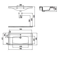 Товар: Раковина Creavit Sera 100 TF200-00CB00E-0000 Белая - фото 2 Раковина Creavit Sera 100 TF200-00CB00E-0000 Белая — фото 2, Раковины