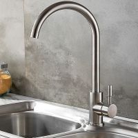 Смеситель для кухни Accoona SUS304 A4590 Сатин — фото 6, Смесители для кухни