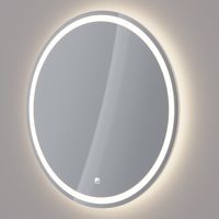Товар: Зеркало LUNO , 60*60см, сенсорный выключатель, LED-подсветка, ф-ция антизапотевания - фото 7 Зеркало LUNO , 60*60см, сенсорный выключатель, LED-подсветка, ф-ция антизапотевания — фото 7, Зеркала в ванную комнату