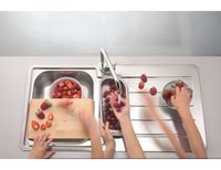 Коландеры для мойки Alveus нерж. сталь. 171X360-LINE, — фото 1, Коландеры