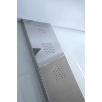 Душевая кабина Orans 150x100 L 89102lw с баней профиль Белый задние стенки Белые — фото 2, Душевые кабины