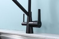 Товар: Смеситель для кухни Raglo R80.62.06 Черный матовый - фото 12 Смеситель для кухни Raglo R80.62.06 Черный матовый — фото 12, Смесители для кухни