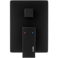 Товар: Смеситель для душа Swedbe Platta 5519B Черный матовый - фото 3 Смеситель для душа Swedbe Platta 5519B Черный матовый — фото 3, Смеситель для душа