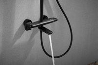 Товар: Душевая система Rose R39H R3996H с термостатом Черная матовая - фото 11 Душевая система Rose R39H R3996H с термостатом Черная матовая — фото 11, Душевые системы