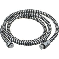 Душевой шланг Melodia della vita Standard Middle MKP20386BL_sb Черный Серебро — фото 1, Душевые шланги