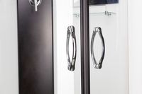 Товар: Душевая кабина Niagara Classic NG-6709-14BKT (100х100х210)высокий поддон(45см),черный,стекло прозрач - фото 9 Душевая кабина Niagara Classic NG-6709-14BKT (100х100х210)высокий поддон(45см),черный,стекло прозрач — фото 9, Душевые кабины