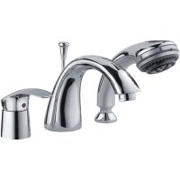 Смеситель на борт ванны Haiba HB1121 Хром — фото 1, Смесители на борт ванны