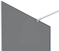 Душевая перегородка Reflection Walk in 90 RX20090TCR-20 профиль Хром стекло тонированное — фото 5, Душевые перегородки