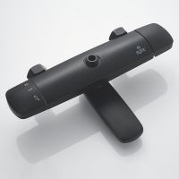 Душевая система Rose R39H R3936H Черная матовая — фото 20, Душевые стойки