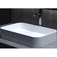 Раковина-чаша Salini Callista 54.5 104 1101104G Белая глянцевая — фото 1, Раковины накладные