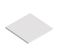 Вставка для подвесной металлической полки CEZARES CADRO-30/30-MENS-BIANCO — фото 1, Комплектующие для туалета