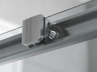 Душевой уголок Ambassador Queen 100х100 11011105 профиль Хром стекло прозрачное — фото 6, Квадратные душевые уголки