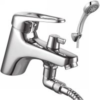 Смеситель на борт ванны Lemark Luna LM4115C Хром — фото 1, Смесители на борт ванны