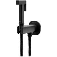 Гигиенический душ со смесителем Lemark Solo LM7172BL Черный матовый — фото 1, Гигиенические души