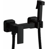 Гигиенический душ со смесителем Haiba HB5513-7 Черный матовый — фото 1, Гигиенические души