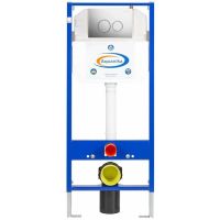 Товар: Инсталляция Aquanika Basic 10.702.450.02.19 для унитаза с клавишей смыва Хром - фото 1 Инсталляция Aquanika Basic 10.702.450.02.19 для унитаза с клавишей смыва Хром — фото 1, Инсталляции для унитазов